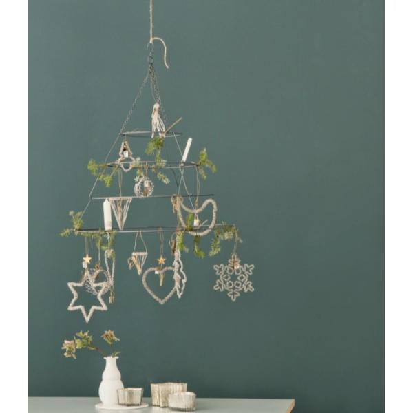 WALTHER&amp;Co. リング ディスプレイ S 4段 オーナメント ツリー 60cm 飾り インテ...