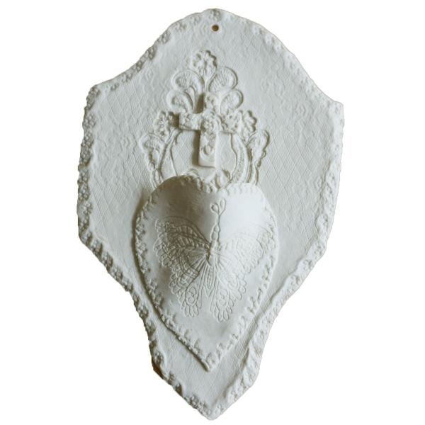 Valerie casado Benitier Avec Croix　聖水盤　ウォールデコレーション