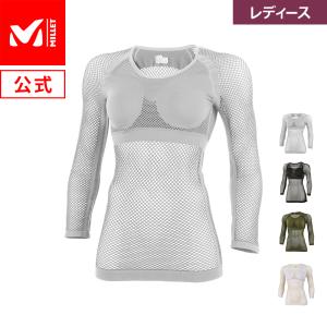 ミレー Millet ドライナミック メッシュ 3/4 スリーブ DRYNAMIC MESH MIV01358 アンダーウェア レディース