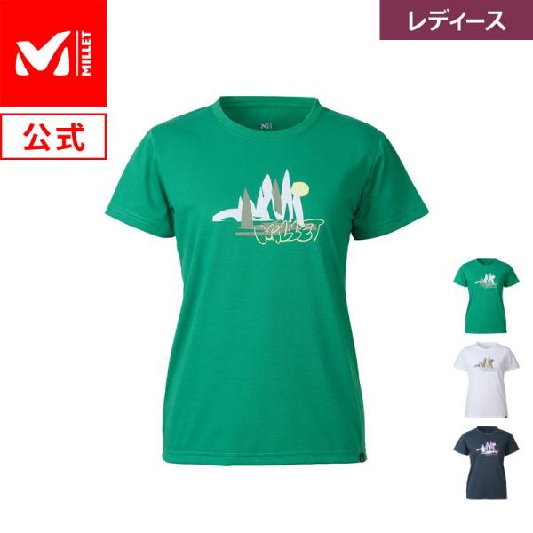 ミレー Millet  サン ライズ Tシャツ ショートスリーブ MIV02020 レディース