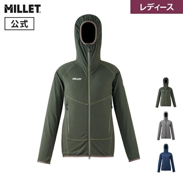 ミレー Millet ドライ グリッド フーディ MIV02046 レディース DRY GRID