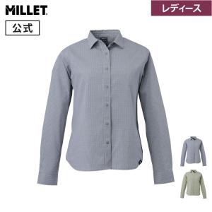 ミレー (Millet) インセクト バリヤー ロングスリーブ チェック シャツ MIV02096 レディース