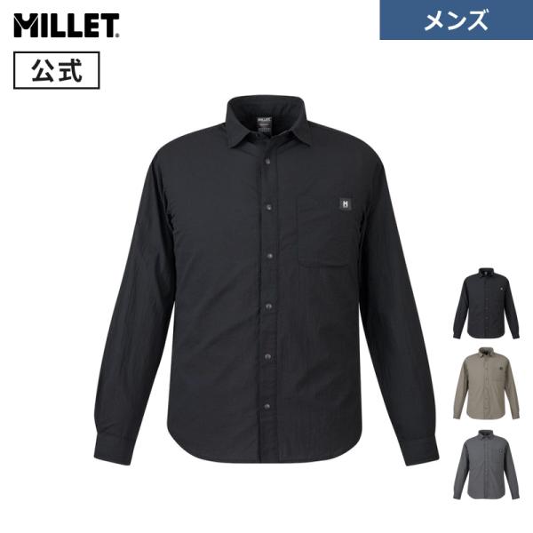 ミレー Millet セムノ ウルトラライト ロングスリーブシャツ MIV02226 メンズ 長袖 ...