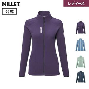ミレー MILLET アウトドア UBIC LIGHTGRID JKT W フリースジャケット 上着 軽量 伸縮性 保温性 通気性 登山 アウトドア 軽量 ストレッチ 襟 ポリエステル  MIV10452 MILLET（ミレー） MILLET UBIC LIGHTGRID JKT W フリースジャケット 上