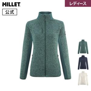 トップス(レディース) ミレー WAFFLE WOOL CRW W M/L WINTER HAZE