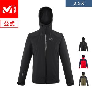 レインウェア メンズ ジャケット 防水 アウター 登山 ミレー(Millet) グランモンテII ゴ...