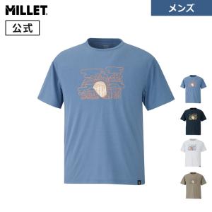 アウトレット公式 ミレー Millet カヌルー ショートスリーブ Tシャツ MIV03188 メンズ 半袖