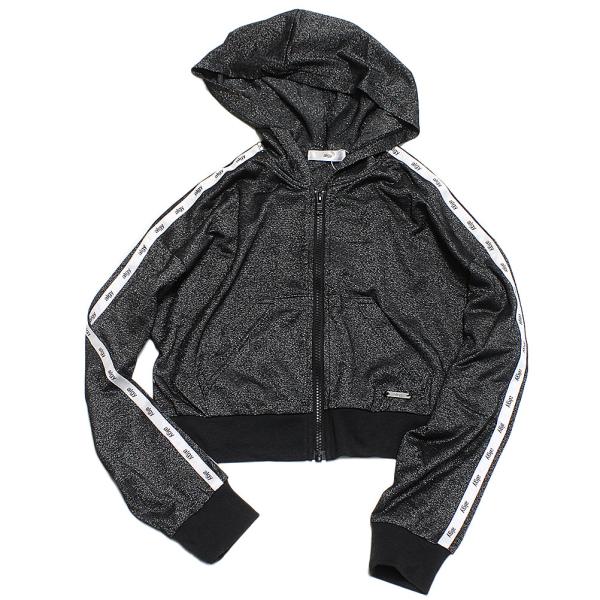 セール 「50%OFF」 パーカー &quot;アルジー&quot; UVカットラインスリーブパーカー ブラック(BK)