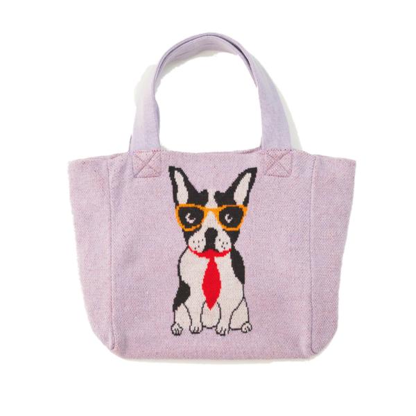 セール 「30%OFF」 雑貨・小物 "子供服　ニット　ami amie" フレンチブルドッグのバッ...