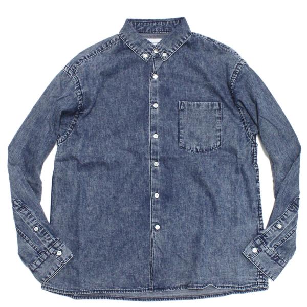 セール 「50%OFF」 シャツ・ブラウス &quot;アーチ＆ライン&quot; OG LIGHT DENIMボタンダ...