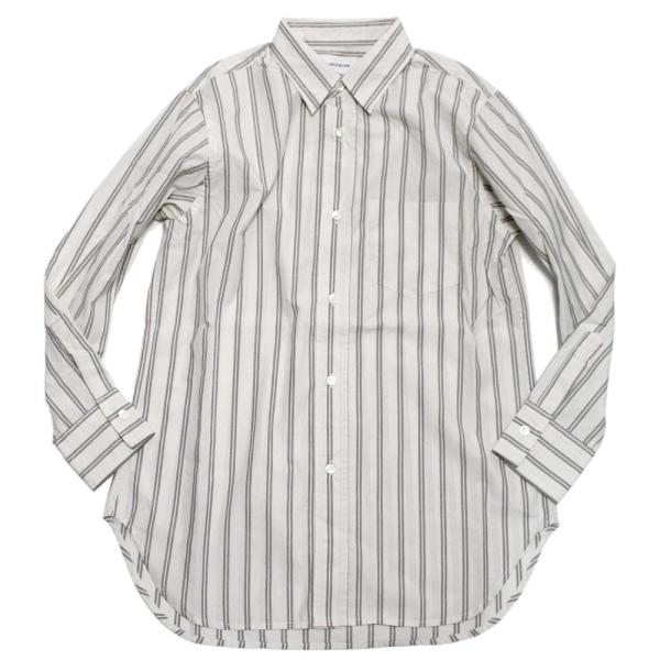 セール 「50%OFF」 シャツ・ブラウス &quot;アーチ＆ライン&quot; COTTON STRIPE シャツ ...