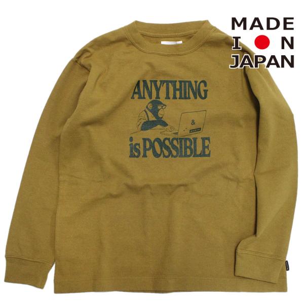 セール 「50%OFF」 長袖Tシャツ &quot;アーチ＆ライン&quot; USA CO L/S ANYTHING ...