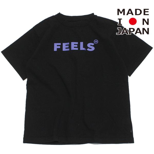 セール 「50%OFF」 半袖Tシャツ &quot;アーチ＆ライン&quot; USA CO FEELS Tシャツ ブラ...