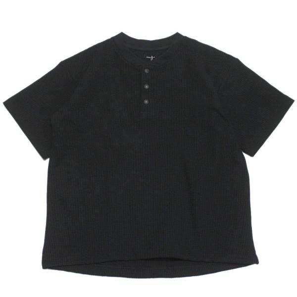 セール 「50%OFF」 半袖Tシャツ &quot;アーチ＆ライン&quot; UV CUT WAFFLE Tシャツ ブ...