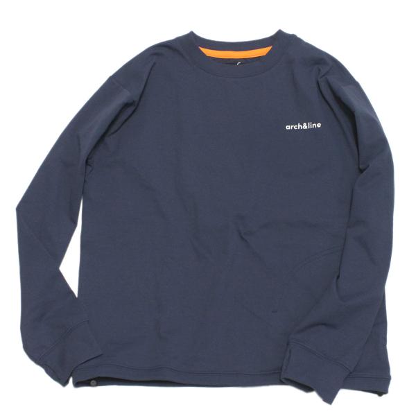 セール 「50%OFF」 長袖Tシャツ &quot;アーチ＆ライン&quot; UV CUT AIR FLEX L/S ...