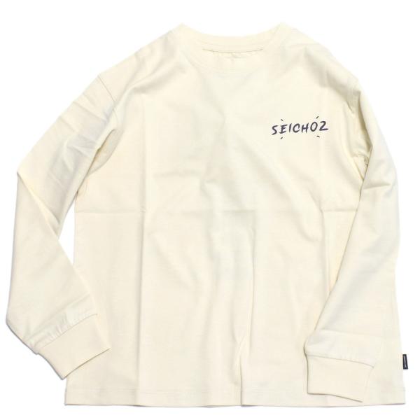 セール 「50%OFF」 長袖Tシャツ "アーチ＆ライン" OG SEICHO2 Tシャツ クリーム...