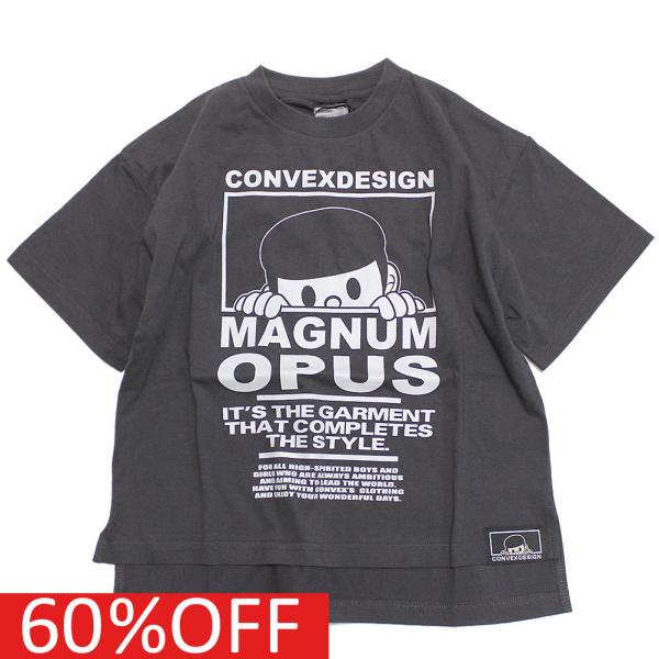 セール 「50%OFF」 半袖Tシャツ &quot;コンベックス　CONVEX&quot; 子供服 ミュータンスリットW...