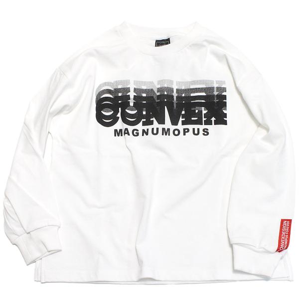 セール 「50%OFF」 長袖Tシャツ &quot;コンベックス　CONVEX&quot; グラデーションロゴ/ BIG...