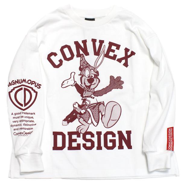 セール 「50%OFF」 長袖Tシャツ &quot;コンベックス　CONVEX&quot; コラージュキャラ / BIG...