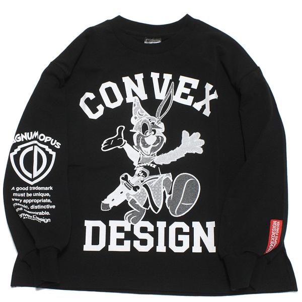 セール 「50%OFF」 長袖Tシャツ &quot;コンベックス　CONVEX&quot; コラージュキャラ / BIG...
