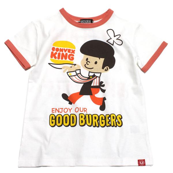 セール 「50%OFF」 半袖Tシャツ &quot;コンベックス　CONVEX&quot; ハンバーガー/リンガ-Tシャ...