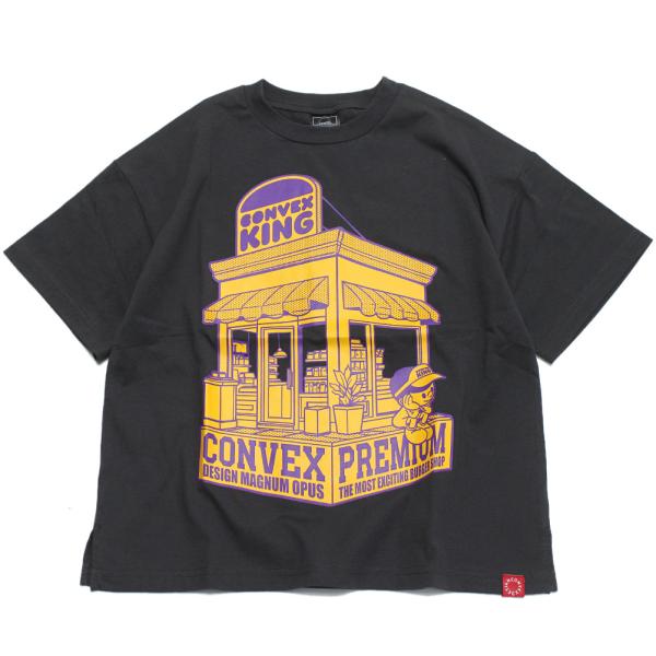 セール 「50%OFF」 半袖Tシャツ &quot;コンベックス　CONVEX&quot; バーガーショップWIDE-T...