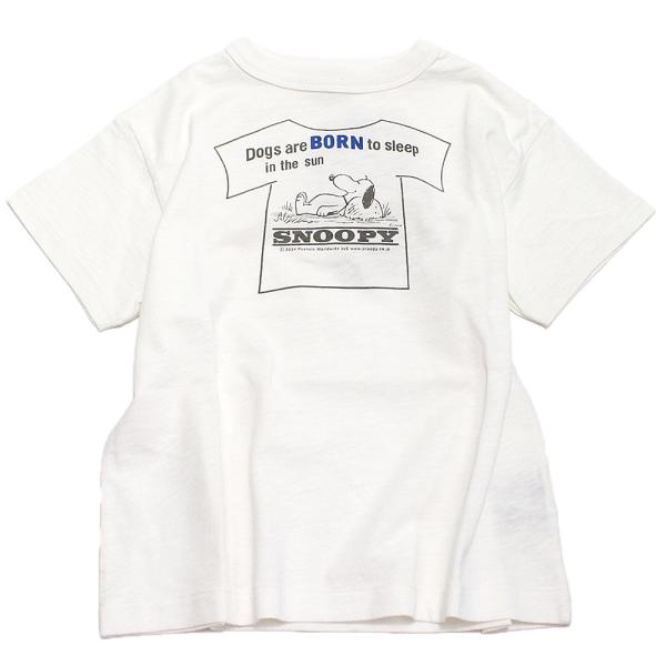 半袖Tシャツ &quot;DD×スヌーピー　デニムアンドダンガリー&quot; 子供服 テンジク SNOOPY SLEE...