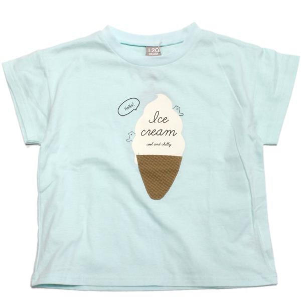 セール 「50%OFF」 半袖Tシャツ &quot;ディラッシュ&quot; ソフトクリーム半袖Tシャツ ミント(MI)