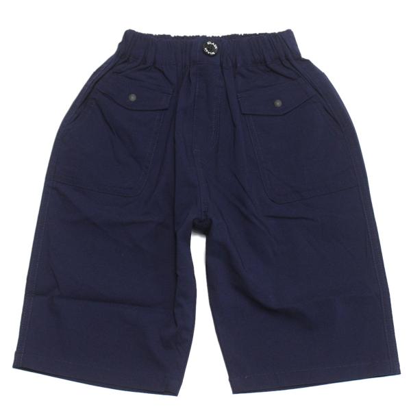 セール 「50%OFF」 ハーフパンツ &quot;ディラッシュ&quot; ソフトストレッチクロス5分丈パンツ ネイビ...