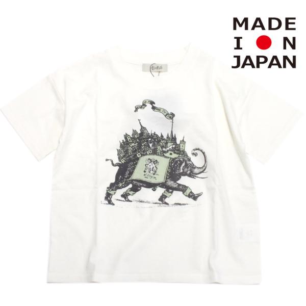 セール 「50%OFF」 半袖Tシャツ "エルフィンフォルク" Elephant Town Tシャツ...