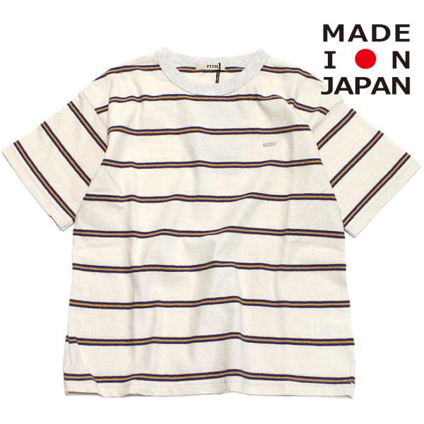 セール 「50%OFF」 半袖Tシャツ &quot;フィス&quot; Creser ボーダー Big Tシャツ 11O...