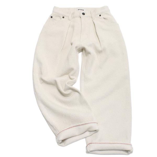 ロングパンツ "フィス" ルーズデニム LPN 11OW生成