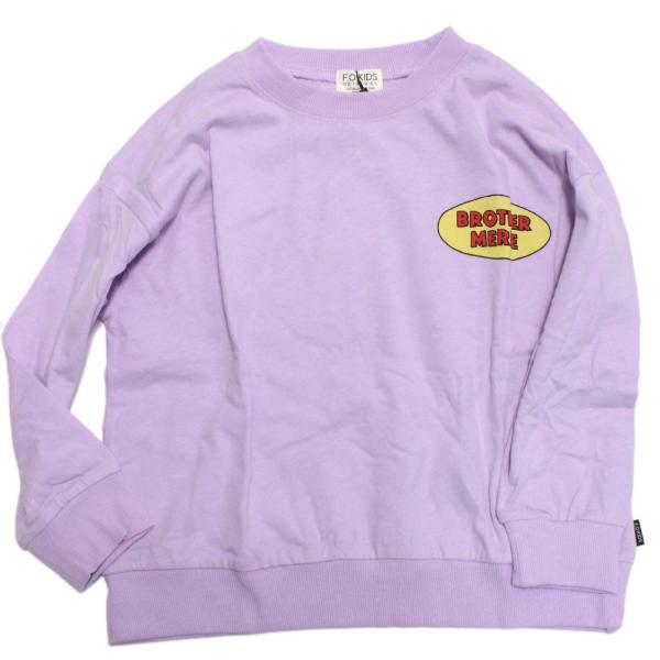セール 「50%OFF」 長袖Tシャツ &quot;エフオーキッズ&quot; ブラザーマールコラボ　長袖Tシャツ ラベ...
