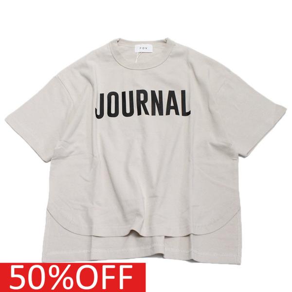 半袖Tシャツ &quot;フォブ&quot; 子供服 JOURNAL Tシャツ サンド(SD)