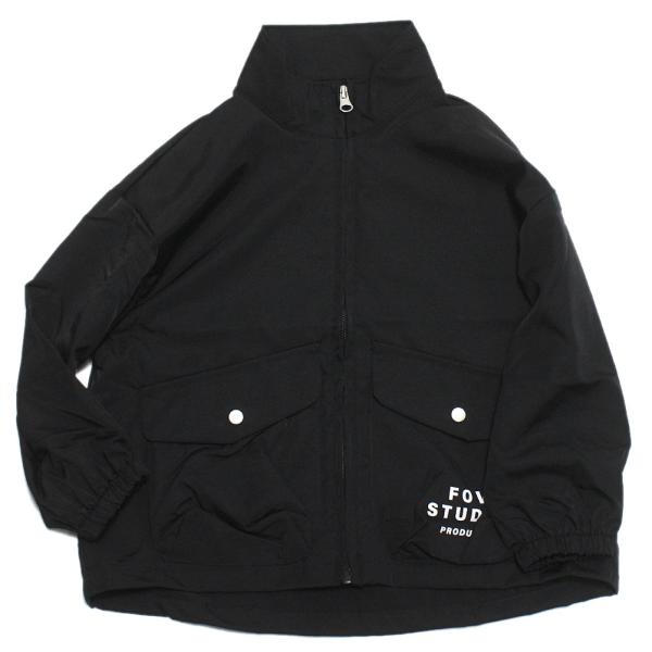 セール 「50%OFF」 アウター "フォブ" スタンドカラーJK ブラック(BK)