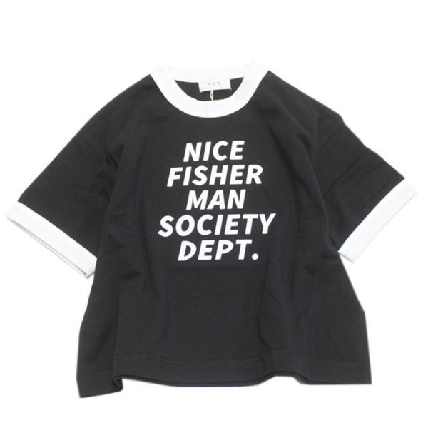セール 「50%OFF」 半袖Tシャツ &quot;フォブ&quot; FISHERMAN Tシャツ ブラック(BK)