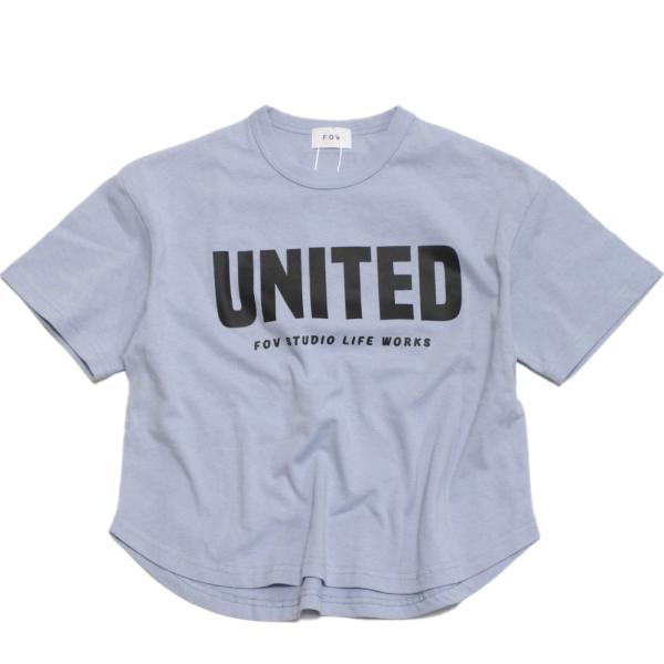 セール 「50%OFF」 半袖Tシャツ &quot;フォブ&quot; UNITED 6分袖Tシャツ サックス(SA)
