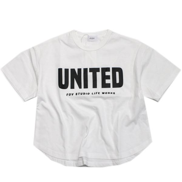 セール 「50%OFF」 半袖Tシャツ &quot;フォブ&quot; UNITED 6分袖Tシャツ ホワイト(WH)