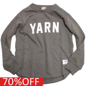 セール 「70%OFF」 トレーナー・ニット "フォブ" 子供服 YARN ラウンドトレーナー　 アッシュグレー(AG)