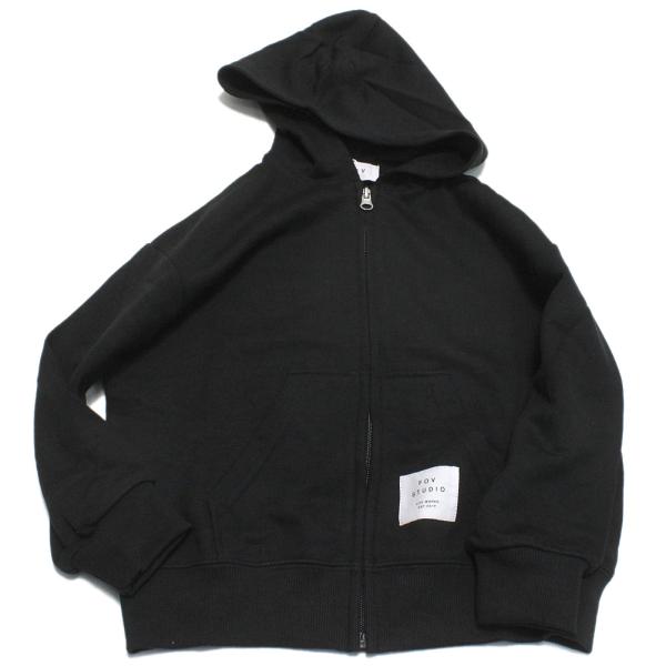 セール 「50%OFF」 パーカー &quot;フォブ&quot; ジップアップパーカー ブラック(BK)