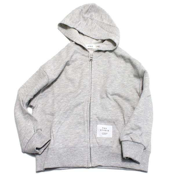 セール 「50%OFF」 パーカー &quot;フォブ&quot; ジップアップパーカー 杢グレー(TG)