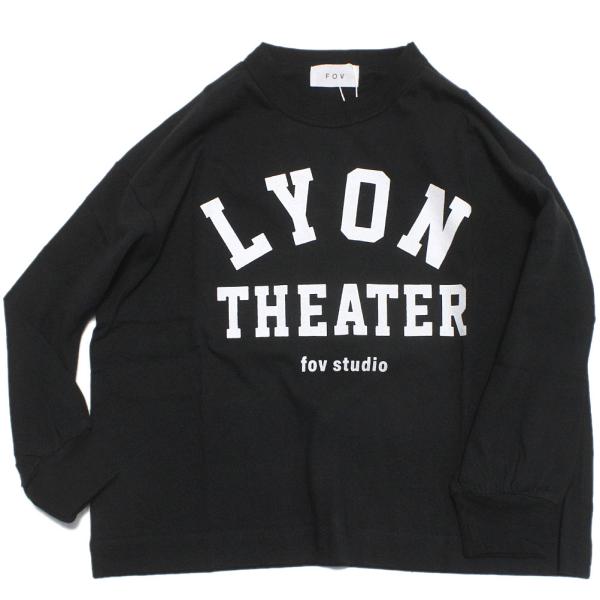 セール 「50%OFF」 長袖Tシャツ &quot;フォブ&quot; LYON ビッグ L/S Tシャツ ブラック(B...