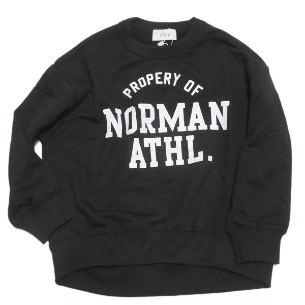 セール 「50%OFF」 トレーナー・ニット &quot;フォブ&quot; NORMAN ビッグトレーナー ブラック(...