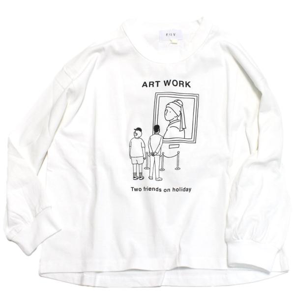 セール 「50%OFF」 長袖Tシャツ "フォブ" ARTS L/S Tシャツ ホワイト(WH)