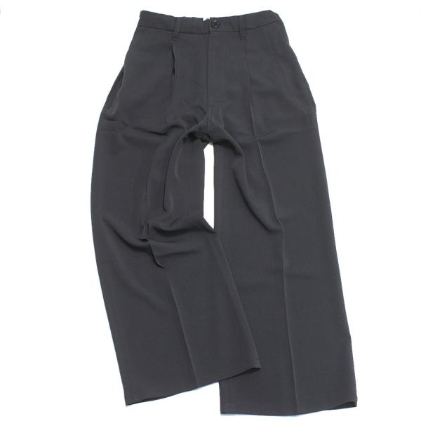セール 「50%OFF」 ロングパンツ "GLAZOS グラソス" トロトロ・タックロングパンツ チ...