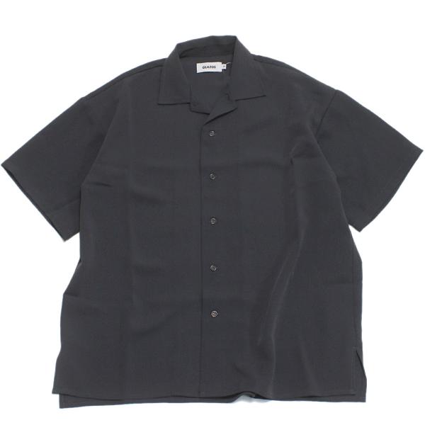 セール 「50%OFF」 シャツ・ブラウス &quot;GLAZOS グラソス&quot; トロトロ・半袖開襟シャツ チ...