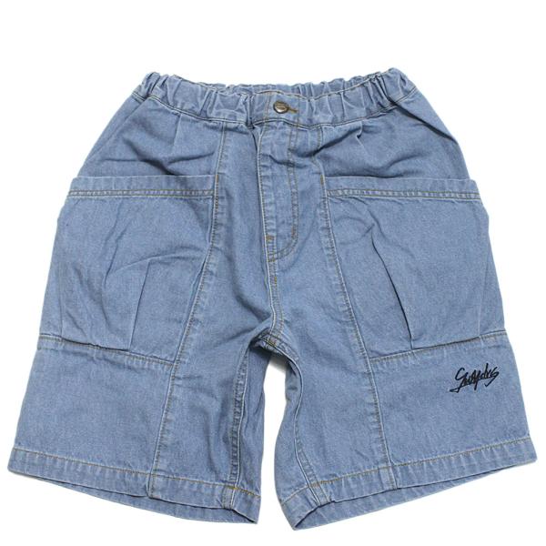 セール 「50%OFF」 ハーフパンツ &quot;グルーヴィーカラーズ グルービーカラーズ&quot; デニム SID...