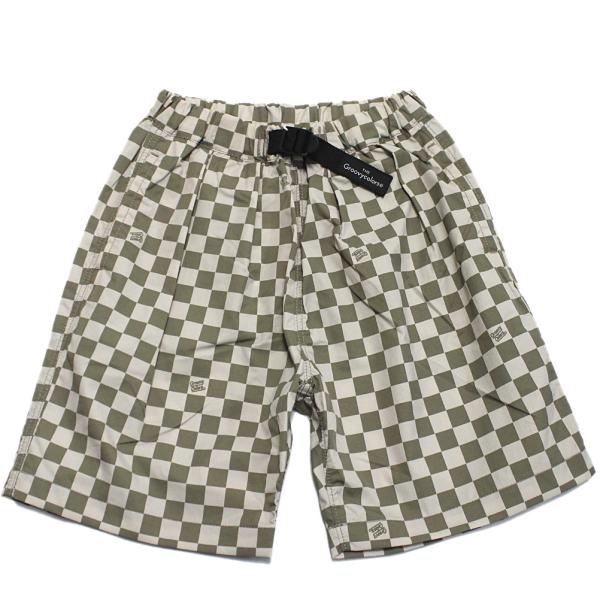 セール 「50%OFF」 ハーフパンツ &quot;グルーヴィーカラーズ グルービーカラーズ&quot; フラッグチェッ...