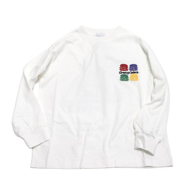 長袖Tシャツ &quot;グルーヴィーカラーズ グルービーカラーズ&quot; テンジク GROOVY BURGERS ...