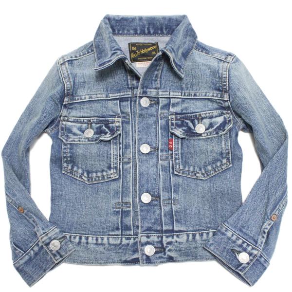 セール 「50%OFF」 アウター &quot;ゴートゥーハリウッド&quot; ストレッチデニム　JK 14BLブルー
